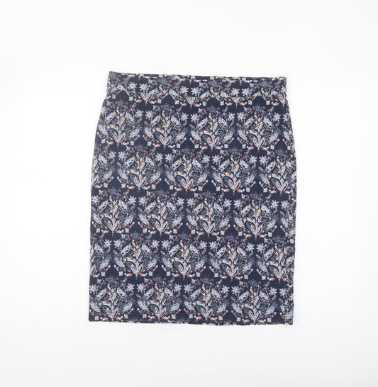 White Stuff Women's Floral Pencil Skirt, Size 12
