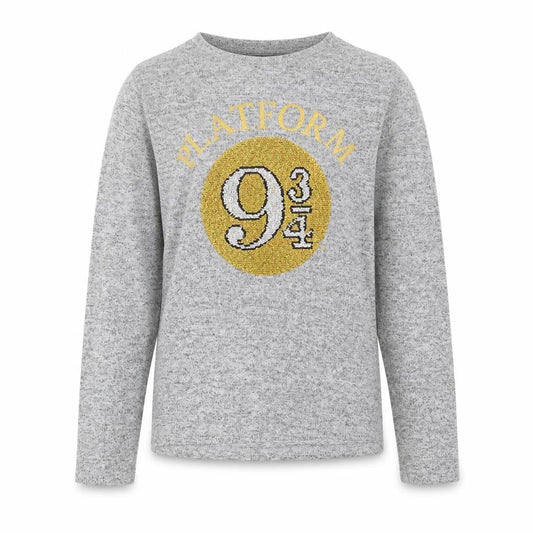 Harry Potter Girls Grey Long Sleeve T-Shirt 12-13 Years