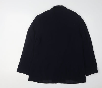 Eastex Women's Black Blazer Size 12 Work Jacket