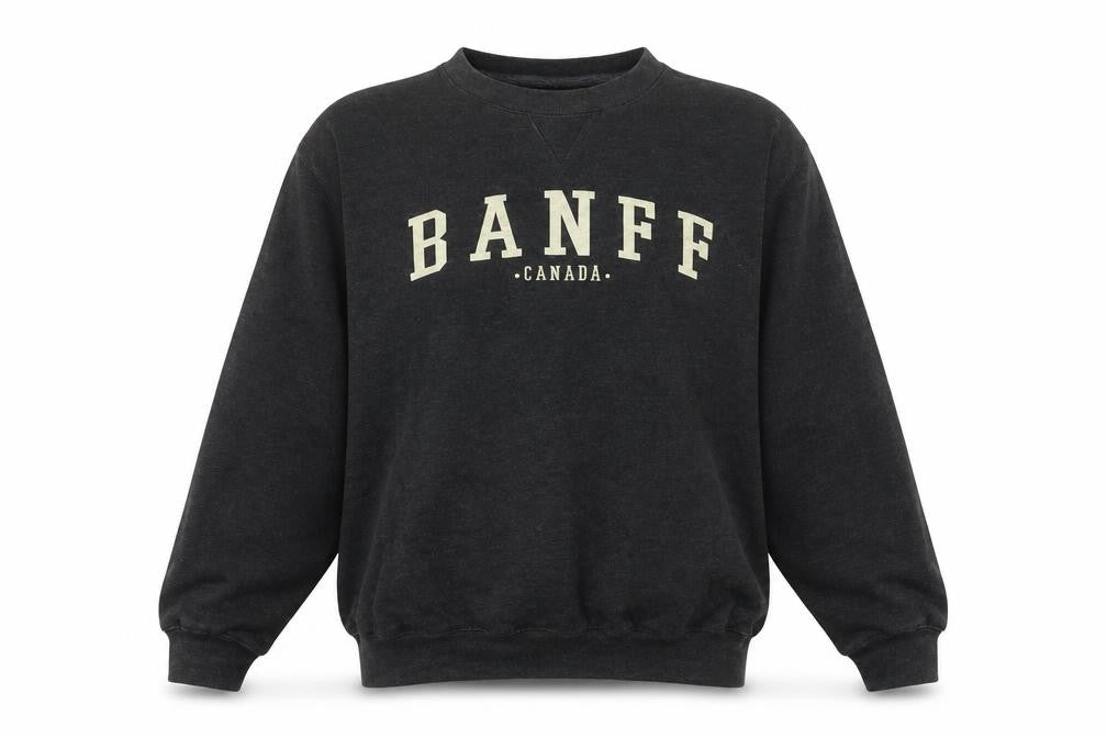 Coastal Culture Unisex Black Pullover Sweatshirt S