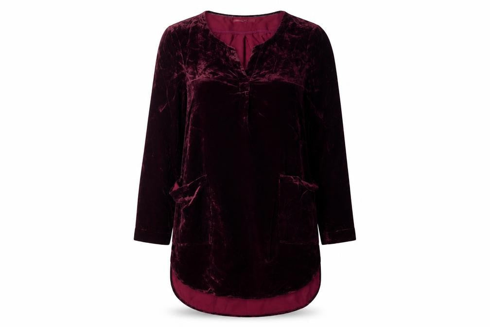 White Stuff Women's Red Velvet Dress Size 6