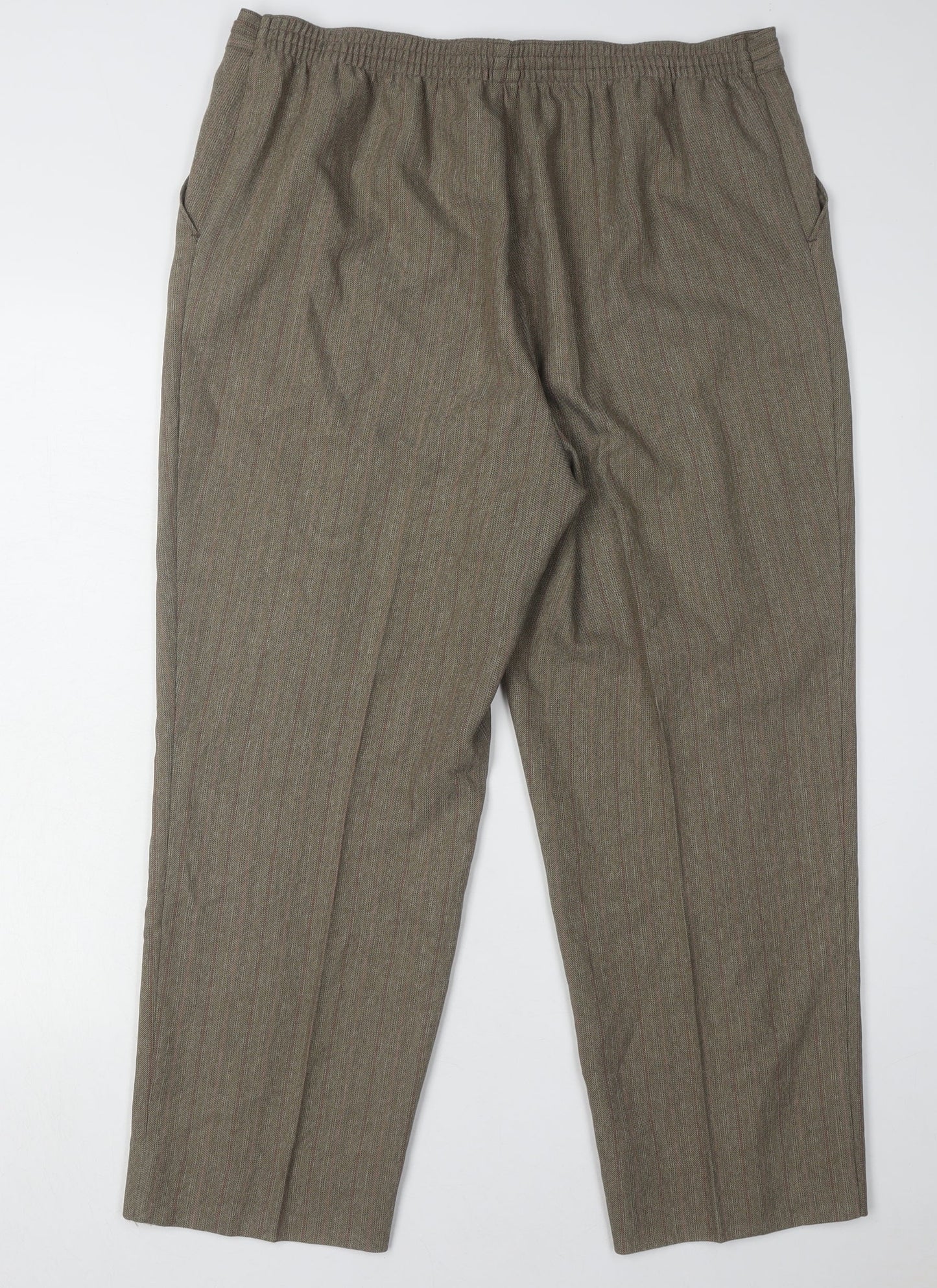 Marks and Spencer Women's Brown Trousers Size 16
