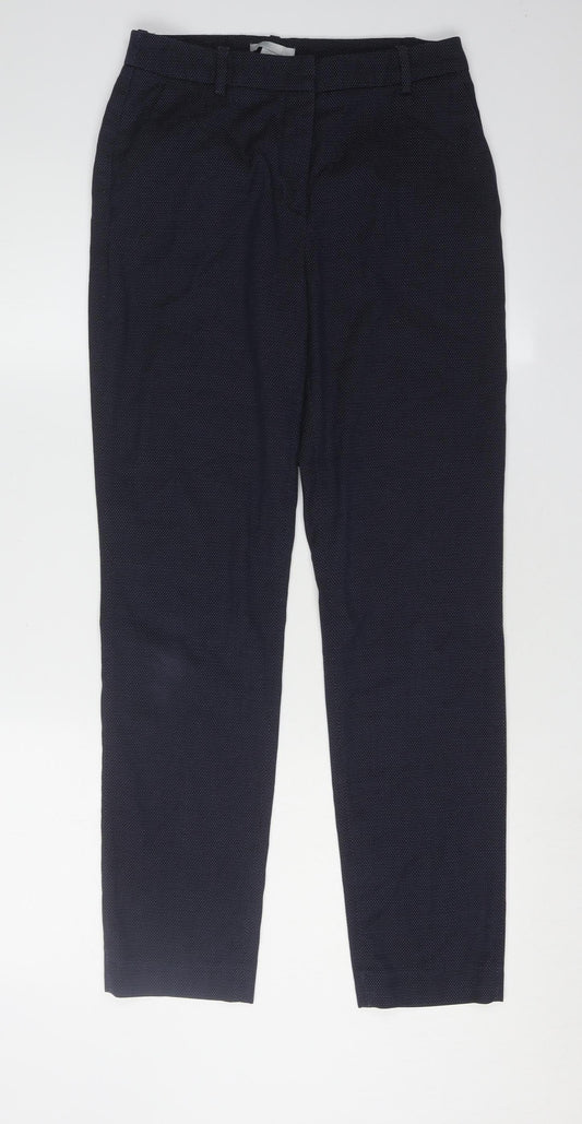 H&M Women's Black Straight Trousers Size 6