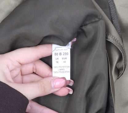 Brand and care label for Kaleidoscope Women's Beige Strapless Midi Dress