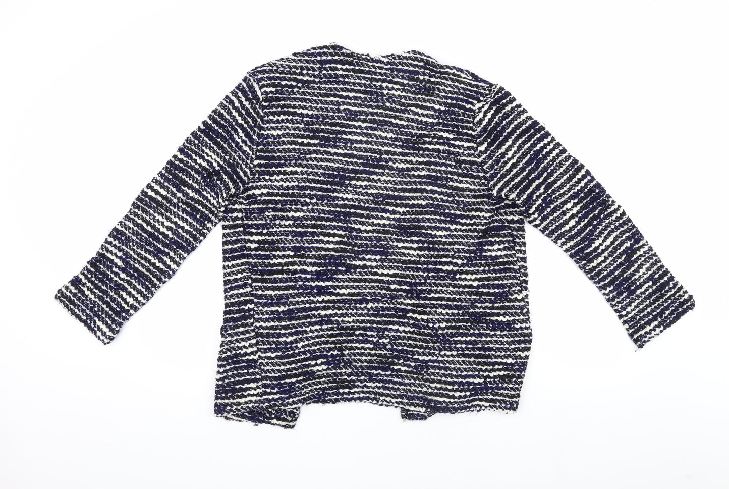 ASOS Women's Blue Striped Cardigan, Size 6