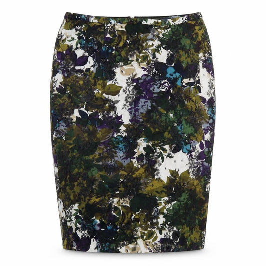 Next Women's Multicoloured Floral Pencil Skirt Size 10