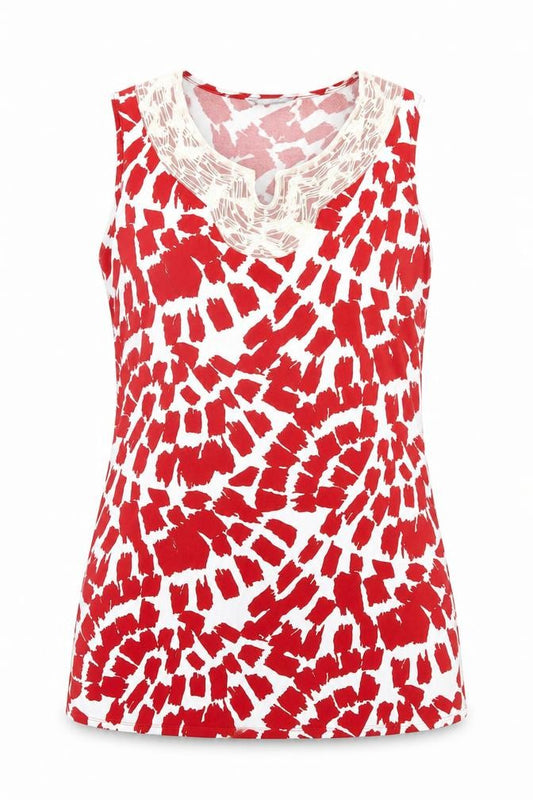 Marks & Spencer Women's Red Sleeveless Top Size 12