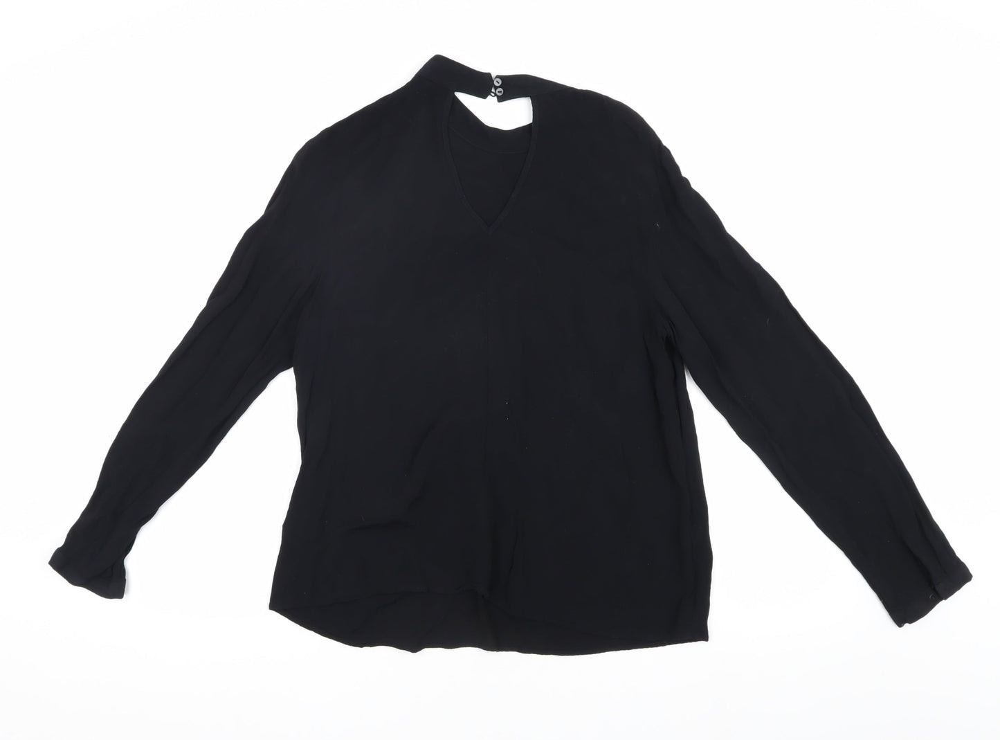 Marks and Spencer Women's Black Long Sleeve Top