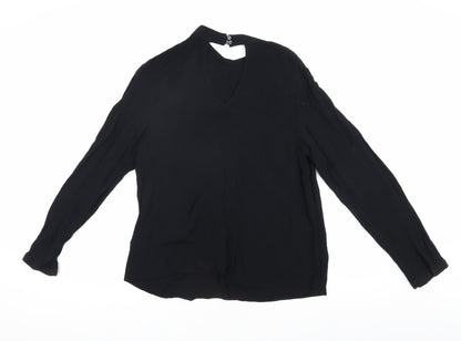 Marks & Spencer Women's Black Long Sleeve Top