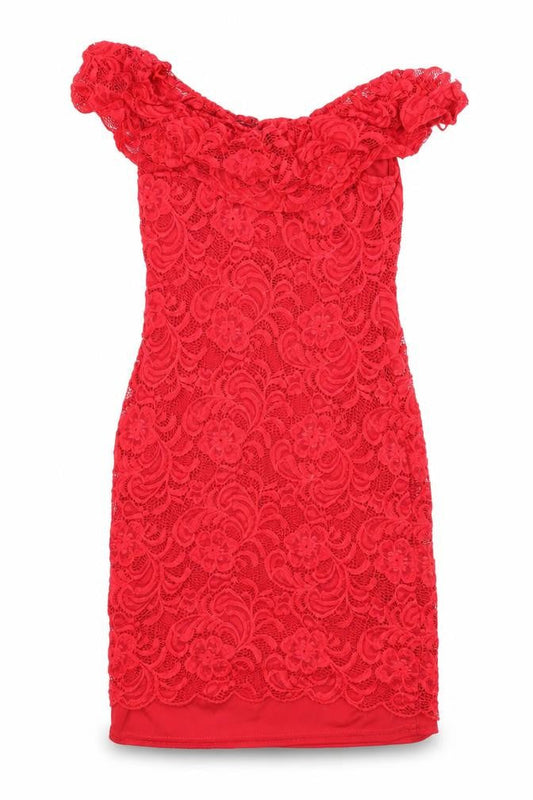 Select Women's Red Sheath Dress Size 10 Party