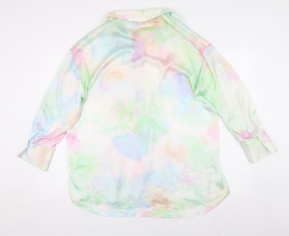 Zara Women's Multicoloured XS Button-Up Shirt