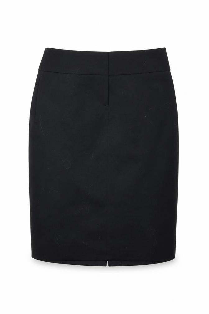 J.Crew Women's Black Wool Pencil Skirt Size 4P