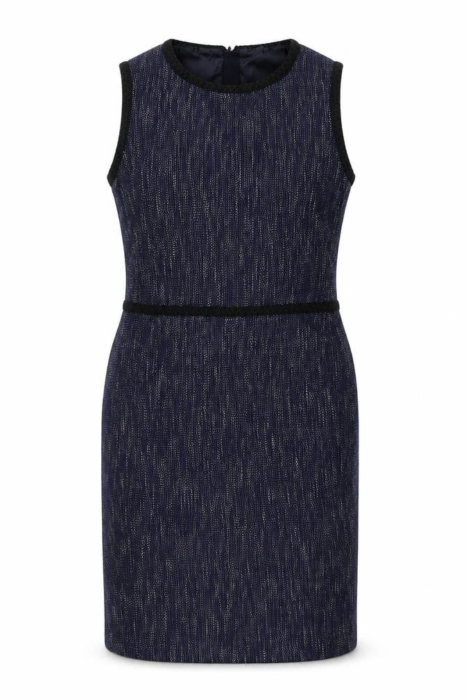 Hobbs Women's Blue Sheath Dress, UK 12, Classic Style