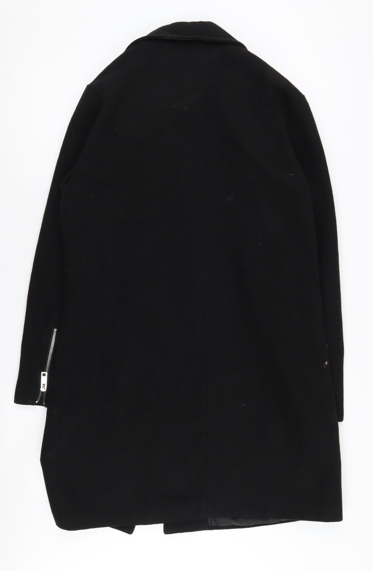 New Look Women's Black Motorcycle Jacket Size 10