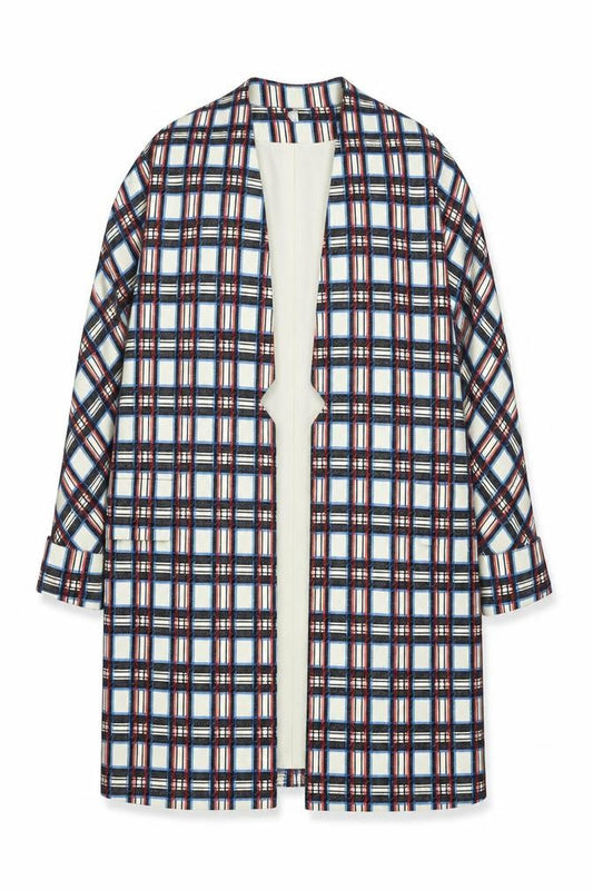 Jovonna Women's Multicoloured Check Blazer S/M