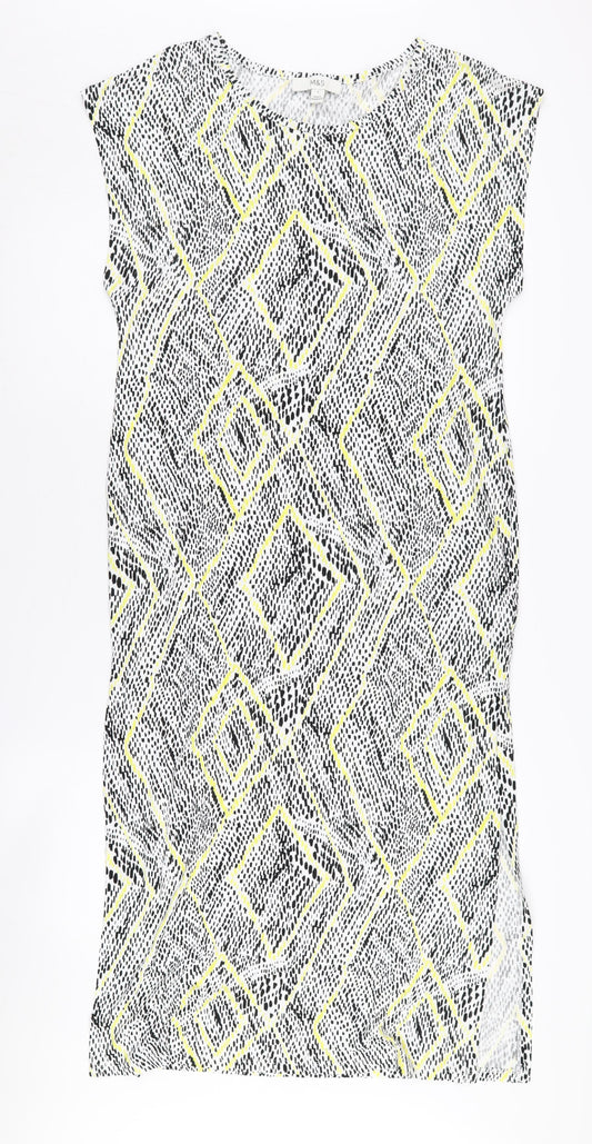 Marks and Spencer Women's Geometric Dress, S