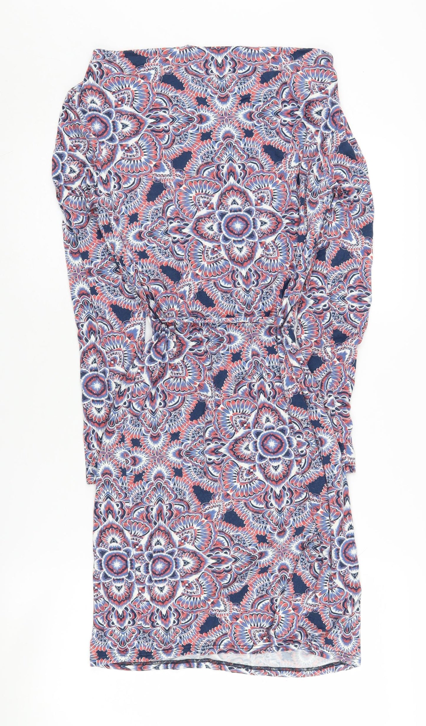 Monsoon Women's Multicoloured Geometric Dress Size 12