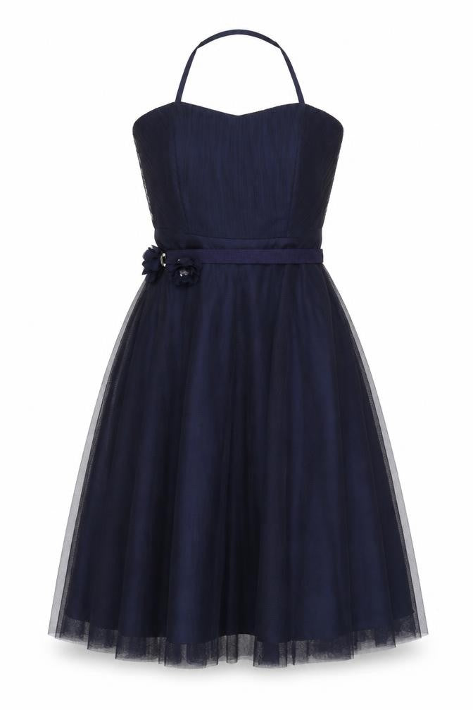 Monsoon Women's Blue A-Line Party Dress Size 10