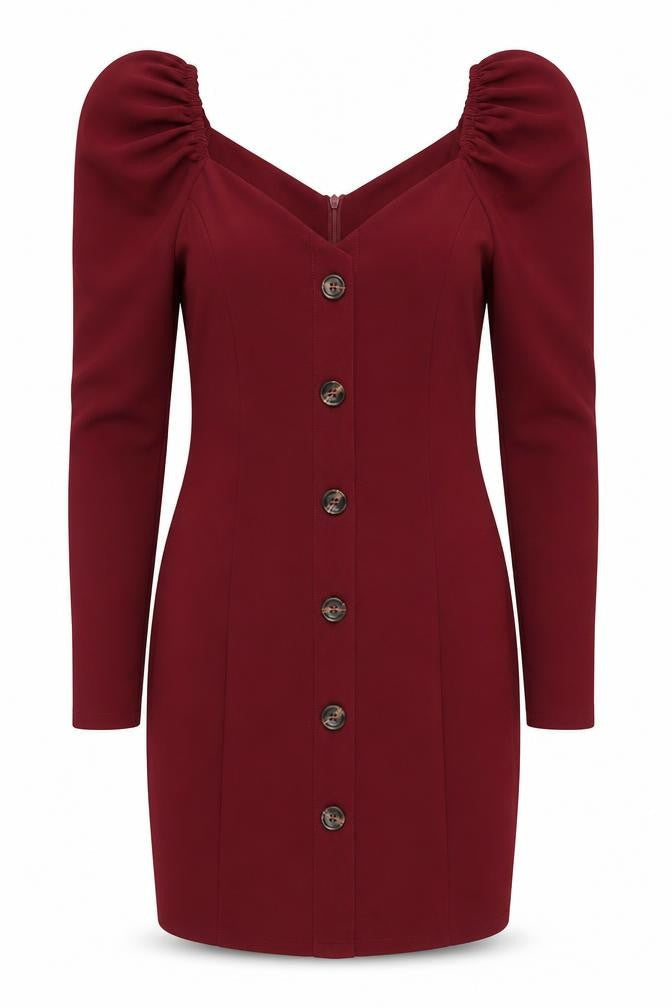 Missguided Women's Red Bodycon Mini Party Dress Size 8