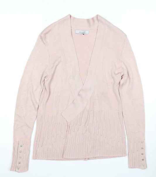 Marks and Spencer Women's Pink Cardigan Size 8