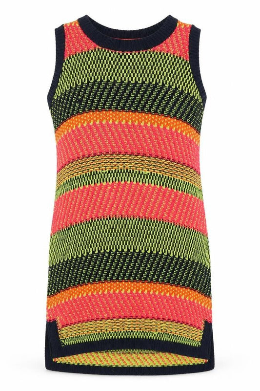 Next Women's Multicoloured Geometric Dress Size 8