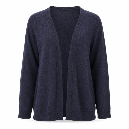 Debenhams Women Blue Cardigan Size 12, Button Accent