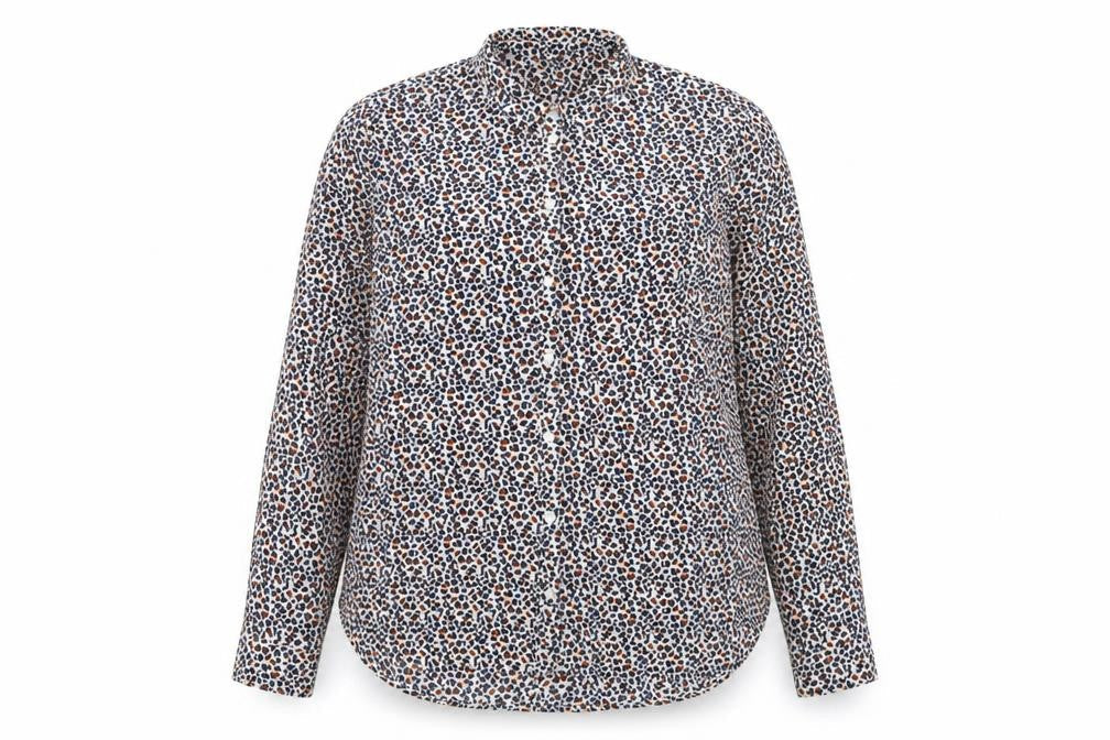 Springfield Women's Multicoloured button-up shirt - Size 14
