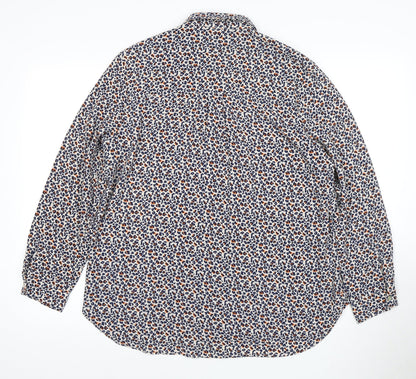 Springfield Women's Multicoloured button-up shirt - Size 14