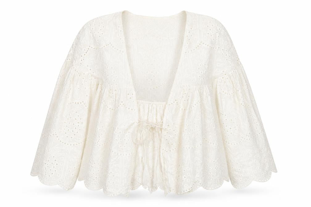 ASOS Women's White Long Sleeve Blouse Size 14