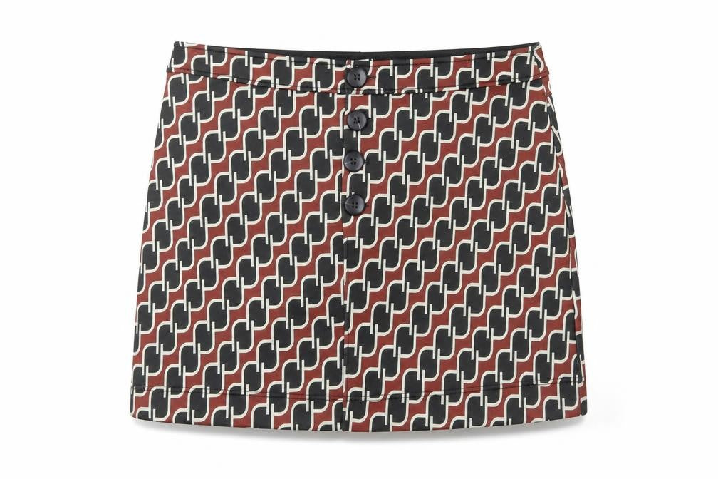 River Island Women’s Multicoloured Geometric Skirt