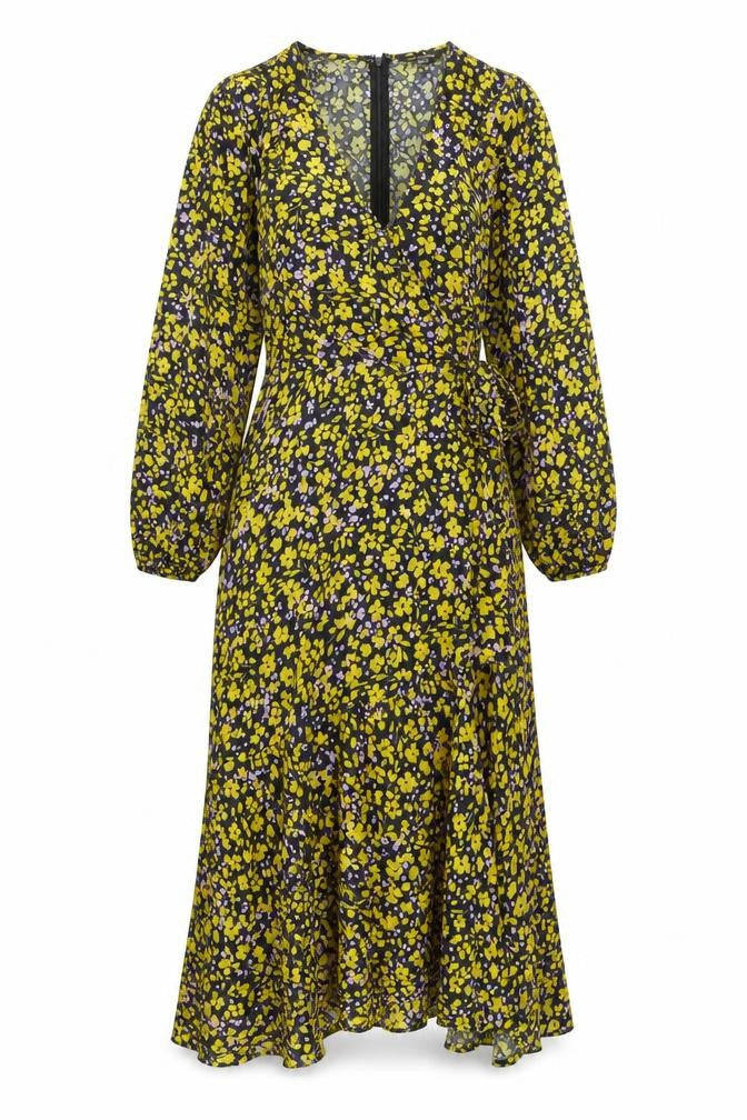 QED London Women’s Multicoloured Floral Dress Size 8