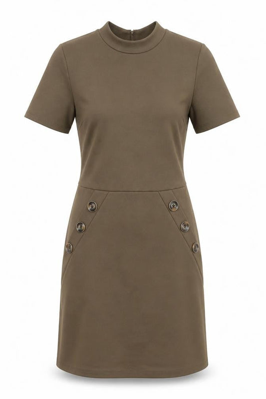 River Island Brown Sheath Dress for Women, Size 8