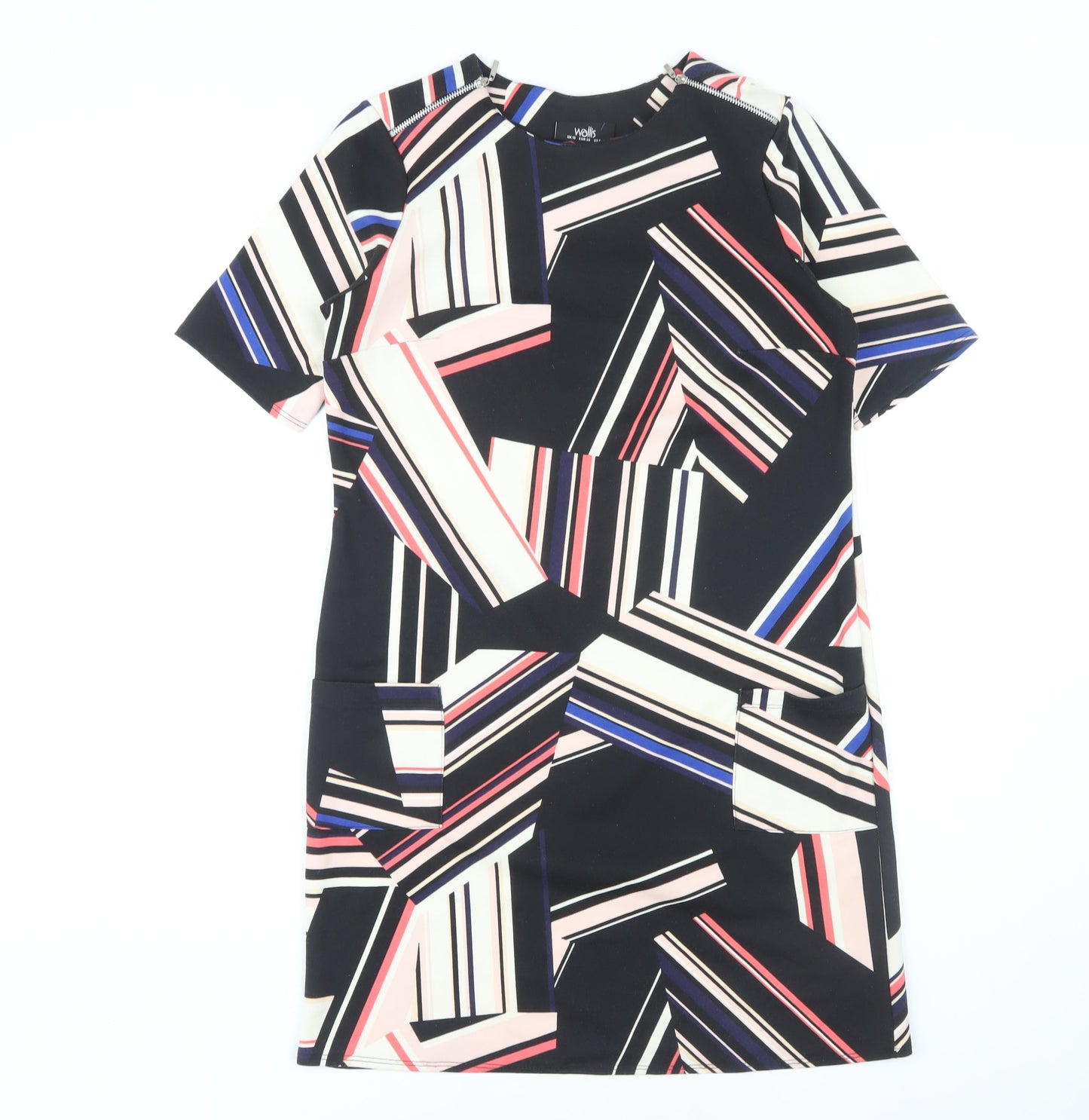 Wallis Women’s Multicoloured Geometric Dress Size 10