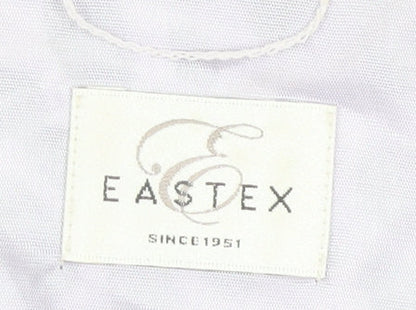 Eastex Women's Grey Geometric Blouse Size 22