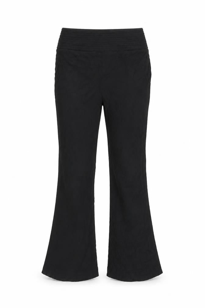 FatFace Women's L Black Trousers Viscose