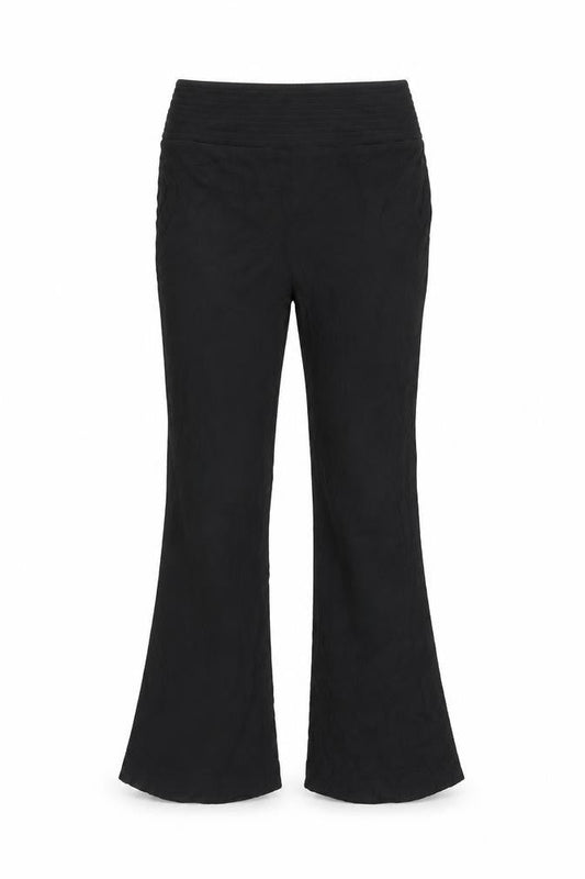 FatFace Women's L Black Trousers Viscose