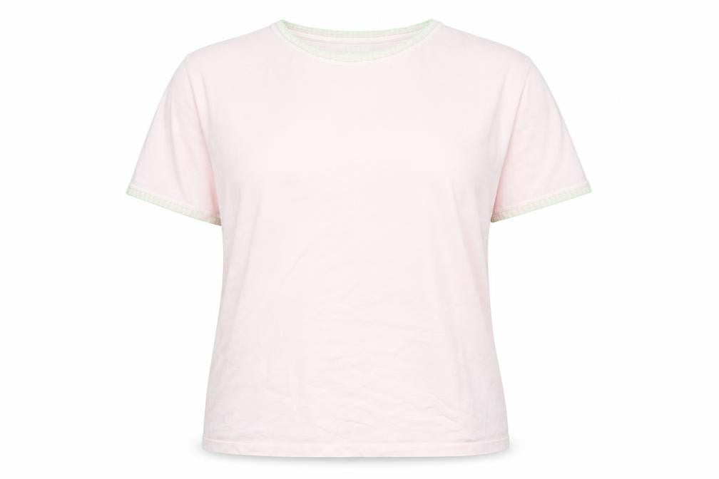 Hush Women's Pink Basic T-Shirt M - Casual & Comfy