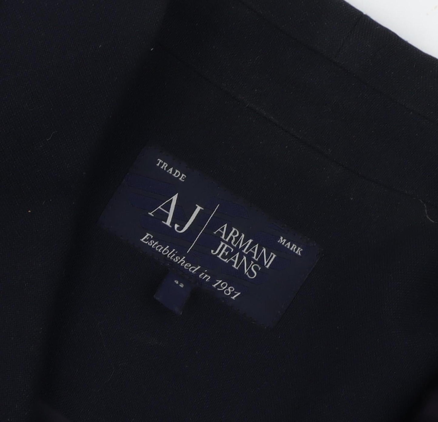 Armani Jeans Women's Black Blazer Jacket