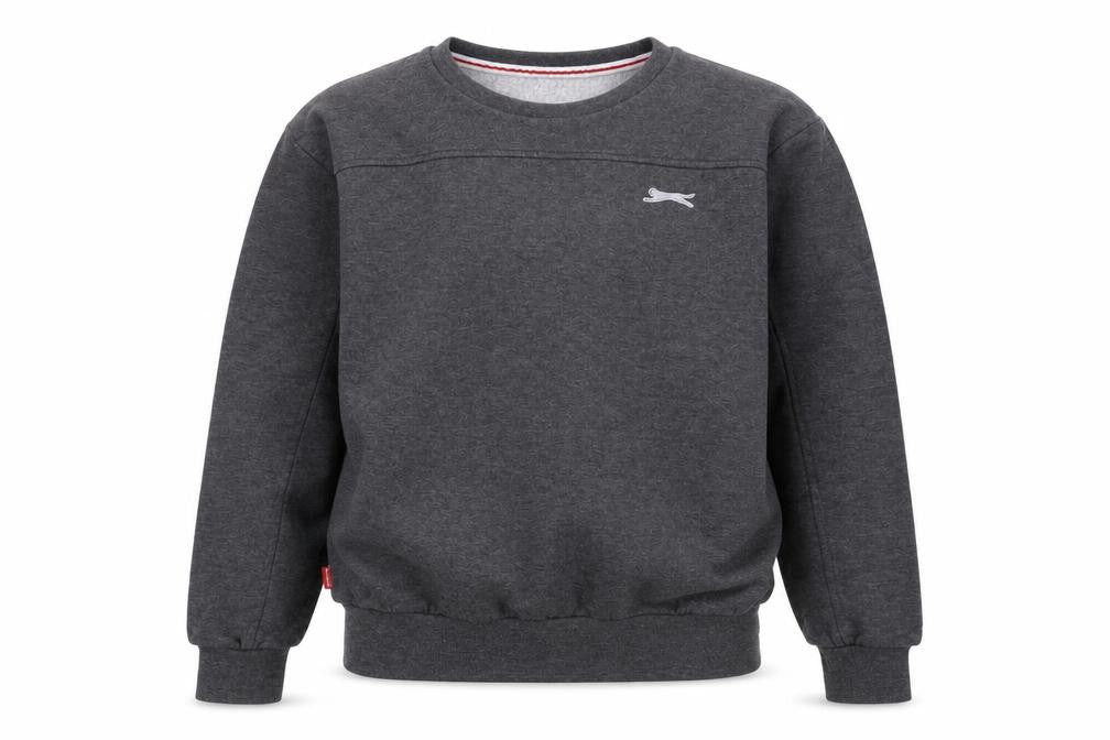Slazenger Boys' Grey Pullover Sweatshirt 13Y - Casual Style