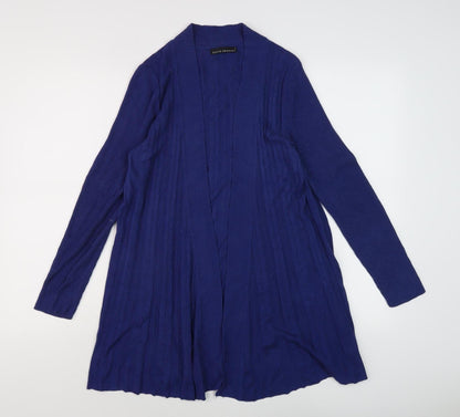David Emanuel Women's Blue Cardigan - Size S