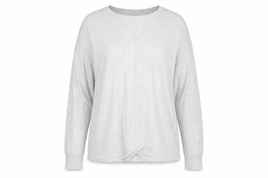 Front view of Roman Women's Grey Crew Neck Jumper, size 16