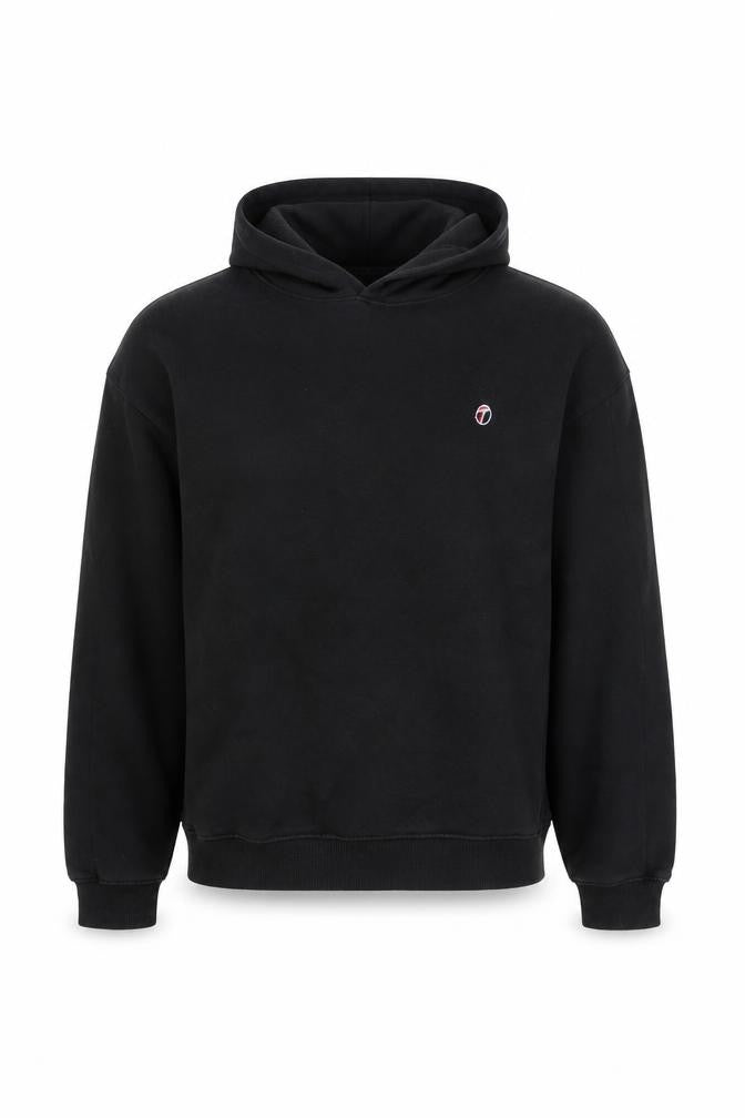 Topman Men's Black Pullover Hoodie M - Fleece, Hooded