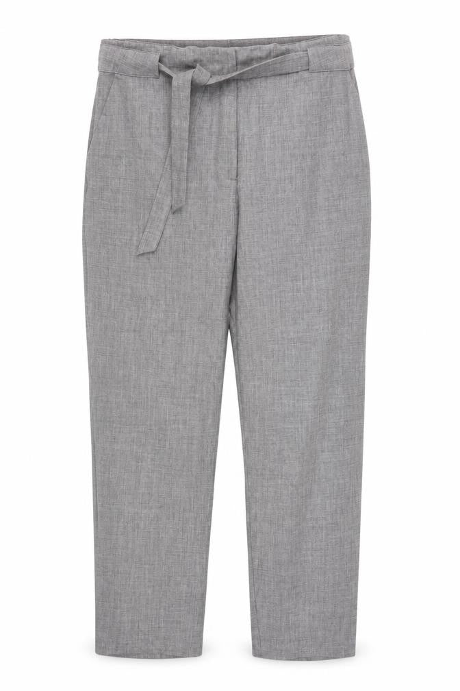 M&Co Women’s Grey Belted Trousers Size 16
