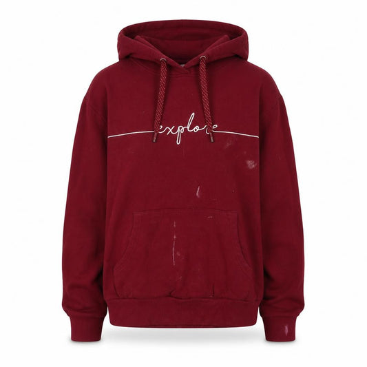 Mountain Warehouse Red Unisex Pullover Hoodie M