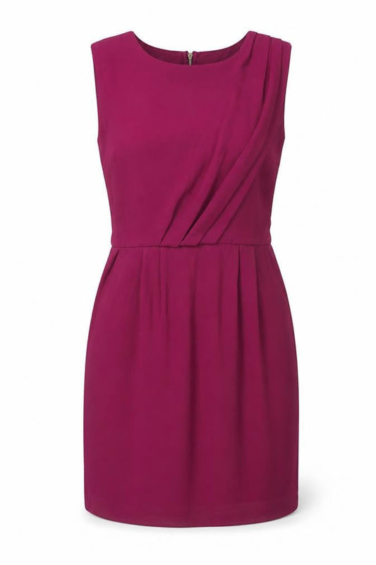 Topshop Women's Purple Sleeveless Dress UK 12