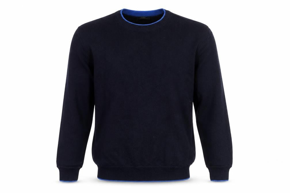 Marks & Spencer Men's Black Wool Pullover L