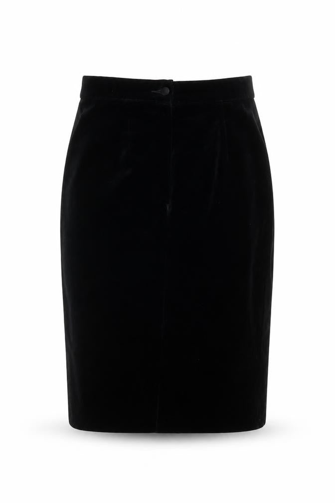Marks & Spencer Women's Black Skirt, Size 12, Vintage
