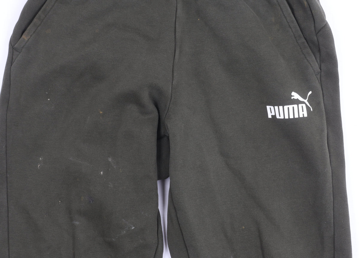 Puma Boys Green Jogger Trousers XL - Casual Comfort