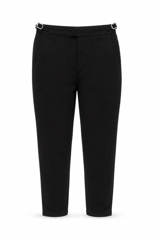 ARNE Women's Black Tapered Trousers M