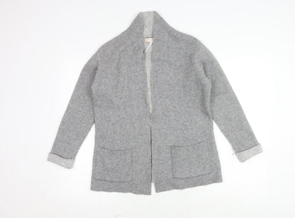 Benedetta B Women's Grey Cardigan Size S Merino Wool Blend